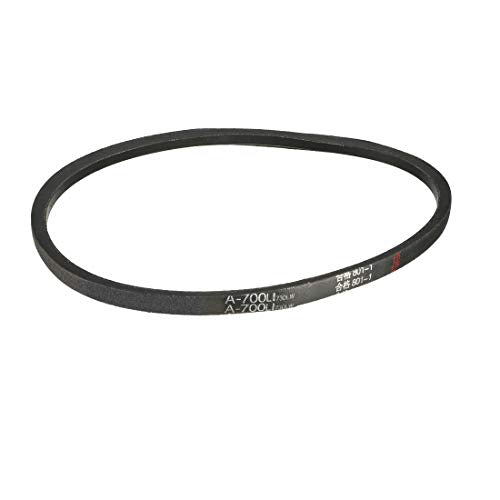 uxcell A700 V-Belts 700mm Inner Girth 13mm Top Width 8mm Thickness A-Section Rubber Drive Transmission Belt for Washing Machine - size: 700mm