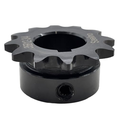 #35 Roller Chain Sprocket Type B 3/4 inch Bore 12 Tooth, Hardened Antirust 1045 Steel Drive Sprockets 35B12-3/4