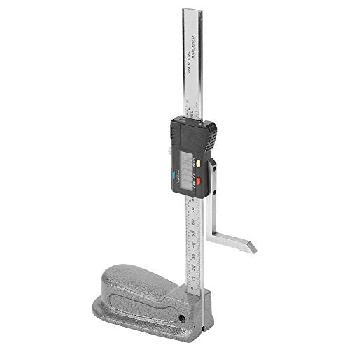 Mumusuki 0-150Mm Digital, Height, Height Caliper Height Gauge Caliper Height Aperture Depth Gauge with Stainless Steel Base