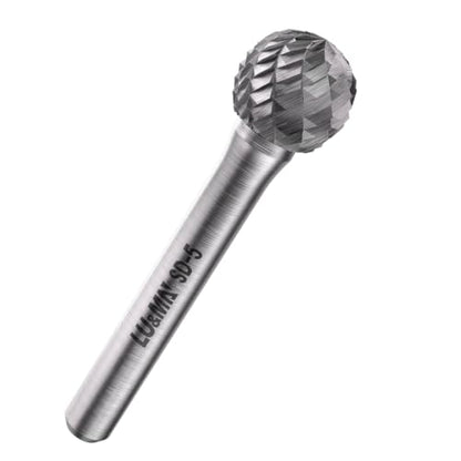 LU&MN SD-5 Tungsten Carbide Burr, 1/2" Head 1/4" Shank, 1 Pcs - size: SD-5
