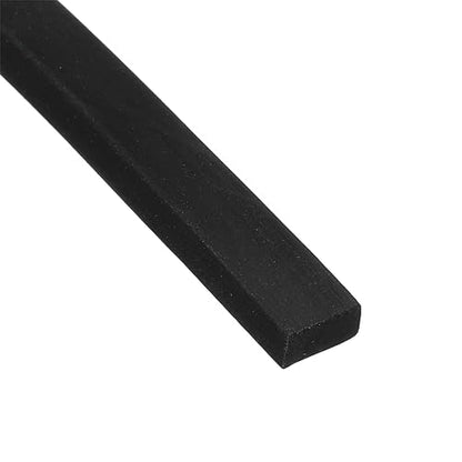 uxcell Neoprene Rubber Sheet Rolls 1/8" T x 0.2" W x 5'L Solid Rubber Seal Strip for DIY Gasket, Crafts, Pads, Seals, Protection - size: 1/8"T x 0.2"W x 5'L