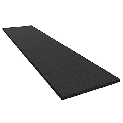 XCEL Multi-Purpose Crafting Foam Sheet Roll – Neoprene Rubber Sheets for Costumes Cosplay Packing Foam Gasket Material – Closed Cell Foam Padding in Various Options (Black, 59" x 35" x 6mm (3 Pack)) - color: Black, size: 59" x 35" x 6mm (3 Pack)