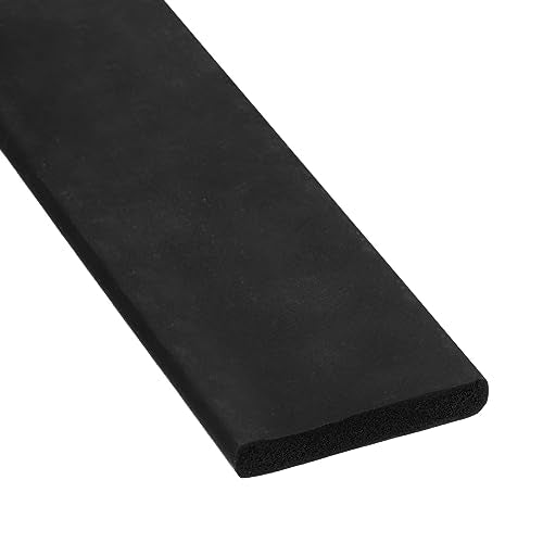uxcell EPDM Rubber Foam Sheet Strip 3/16" t x 1.2" W x 8' l Rubber Sheet Rolls Weather Strip for DIY Gasket, Crafts, Insulation - size: 3/16" T x 1.2" W x 8' L