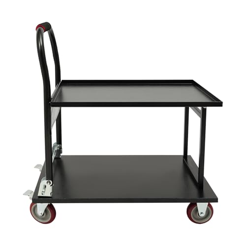 700LBS Heavy Duty Push Cart Dolly Foldable Moving Cart Flatbed Cart