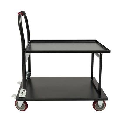 700LBS Heavy Duty Push Cart Dolly Foldable Moving Cart Flatbed Cart