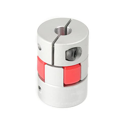 Fielect Shaft Coupling 6.35mm to 6.35mm Bore L30x20D Flexible Coupler Joint for Servo Stepped Motor - size: 6.35mm to 6.35mm Bore L30x20D