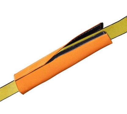 Mytee Products Yellow Polyester Web Sling Wear Pad for Rigging and Lifting Slings Protection - size: 4 - Pack, style: Cordura Tubular Sleeve (6" x 12")