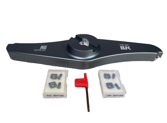 14" Fly Cutter for Milling Machine, Precision Face Mill with PCD & CBN Inserts, Heavy Duty Indexable Cutter, Holder Sold Separately - size: 14" Diameter