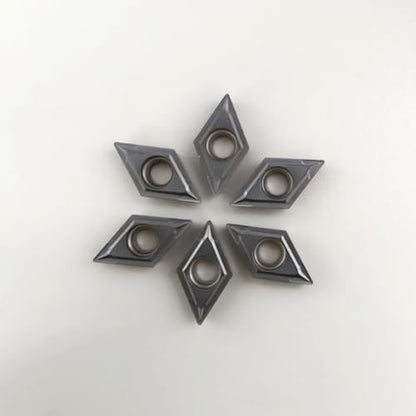 20pcs DCMT32.51 DCMT11T304-CR6011 Lathe Turning Inserts for Stainless Steel - size: 1-20P-DCMT11T304-CR6011