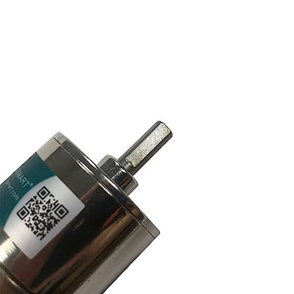 Bringsmart DC 12V 300rpm Gear Motor with Bracket Centric Shaft 37mm Gearbox - style: 12V 300RPM
