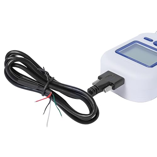 0-250 L/min Gas Flow Meter for Air, Gas Flow Sensor with LCD Display, Portable Air Mass Flow Meter for Laboratory & Industrial Applications - size: 0~250L/min