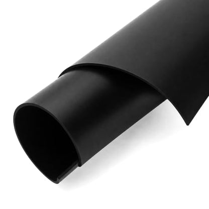 Frcctre 8 Pack Solid Neoprene Rubber Sheet, 12 X 11 Inch 1.0mm & 1.6mm Thickness DIY Gasket Material, Sealing, Liner, Shield, Padding, Mat, 2 Thickness