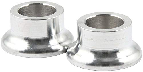 Allstar Performance ALL18592 1/2" ID 1/2" Length Aluminum Tapered Spacer - Pair - size: 1/2 ID X 1/2in Long, style: Aluminum