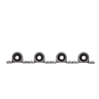 4 Pieces 8mm Bore Diameter Ball Mounted Pillow Block Insert Bearings