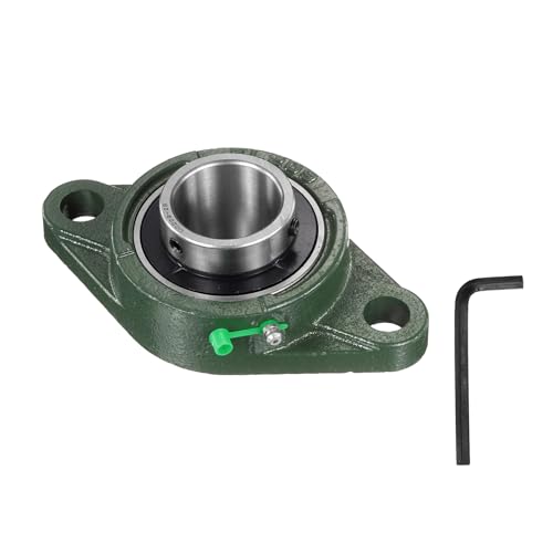 uxcell UCFL209-28 Pillow Block Bearings, 1-3/4 in Bore Chrome Steel, ABEC3 - size: UCFL209-28 (Bore 1-3/4")
