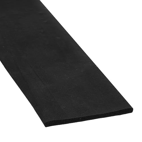 uxcell EPDM Rubber Foam Sheet Strip 1/8" T x 2" W x 5' L Rubber Sheet Rolls Weather Strip for DIY Gasket, Crafts, Insulation - size: 1/8" T x 2" W x 5' L