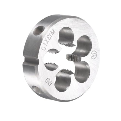M13x1mm Metric Tap and Die Set,Machine Thread Screw Tap with Round Threading Die,Tap & Die Kit for Nut Screw Bolt Thread Repair - size: M13x1mm