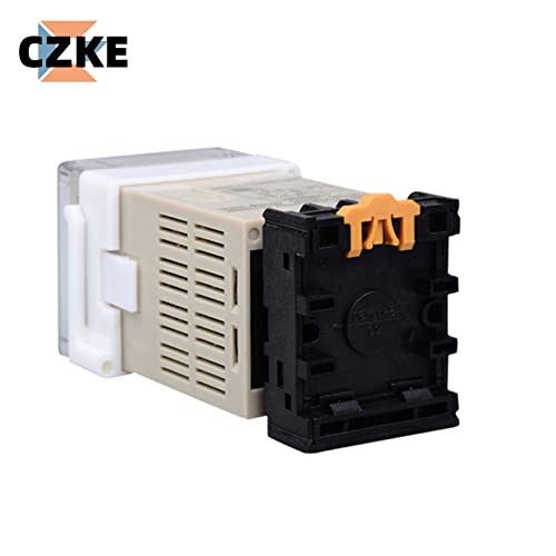 DH48S-2Z Digital LED Programmable Timer Relay Switch 0.01S-99H99M Delay Timer with Socket Base AC/DC 12V 24V 36V 110V 220V 380V(AC220V) - size: AC220V