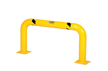 Vestil HPRO-48-24-4 Steel High Profile Machinery and Rack Guard 48 in. x 24 in. x 4 in. Yellow
