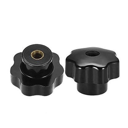 1pcs M10 Thru Hole Star Knobs Nuts for Lathes Mechanical Equipment Instrumentation and Pharmaceutical Industry Equipment Through Hole Knob Nut, Head Dia 40 - size: D40-M10