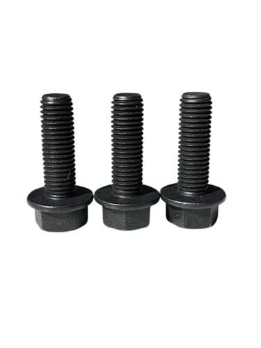 (20 Pieces) 5/8-11x2 Grade 8 Hex Flange Bolts Screws UNC Coarse Full Threads Phosphate & Oil