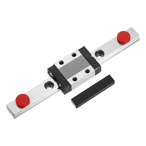 uxcell MGN9 100mm Linear Sliding Rail Guide Linear Motion Guideway - size: 100mm