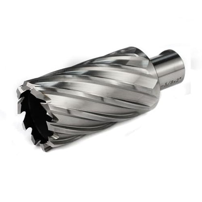 OSCARBIDE 1-3/8" x 2" HSS Annular Cutter 3/4" Weldon Shank Mag Drill Bit