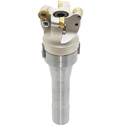 Face Mill Cutter Holder EMRW 6R 50-22+R8-FMB22-7/16+RPMT1204 Hard Alloy Blade+8mm Spanner+T15 Spanner, Used for Fough Machining of The Workpiece on The Milling Machine. (EMRW 6R50-22(1.96 Inch)) - size: EMRW 6R50-22(1.96 Inch)