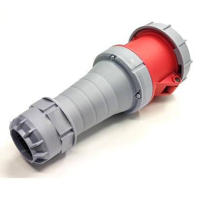 IEC60309 Waterproof CEE Industrial Activity Female Plug 4Pin 125A(UI Standard 100A) 380-415V 3P+E Flame Retardant IP67 - style: Activity Plug(F)