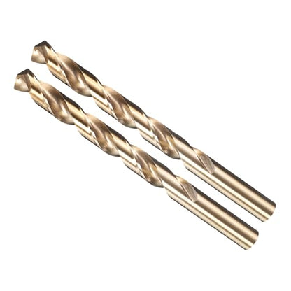 METALLIXITY Drill Bit (29/64") M35 5% Cobalt High-Speed Steel 135° 2Pcs - size: 29/64"