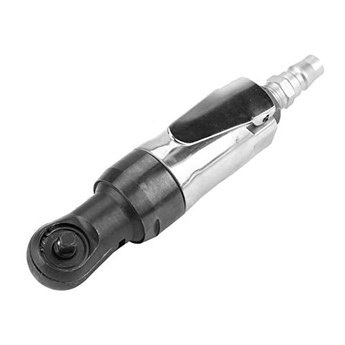 Mini Air Powered Ratchet Wrench, Drive Straight Shank Pneumatic Air Ratchet Wrench Professional Tool(3/8")