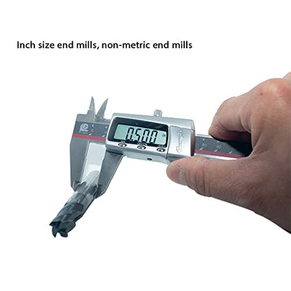 1/2" Carbide Square End Mill, 4 Flute, AlTiN Coating, 1 Pc - size: 1/2" (1 Pc), style: For Alloy Steels