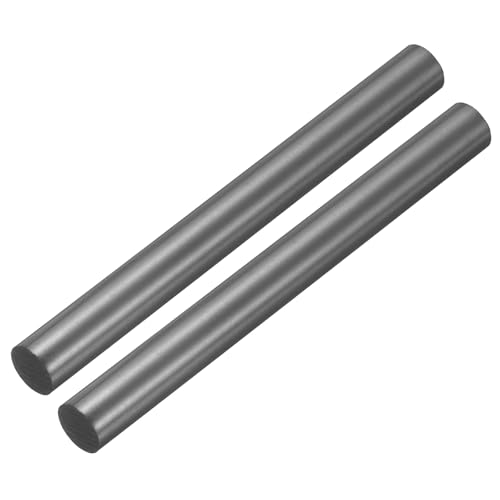 PATIKIL Graphite Rod 2 Pcs Graphite Stirring Rod 100x11mm Cylinder Stick - size: 100x11mm