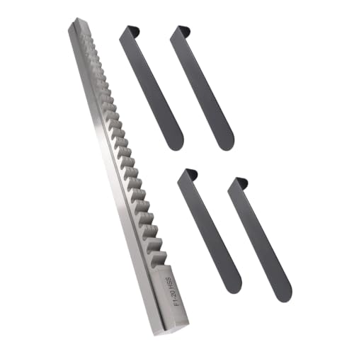 findmall 20mm Keyway Broach, F Push Type, High Speed Steel
