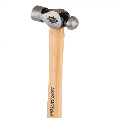 Dead On Tools-4oz Smooth Face Ball Peen Hammer,(DOHBP4S10)