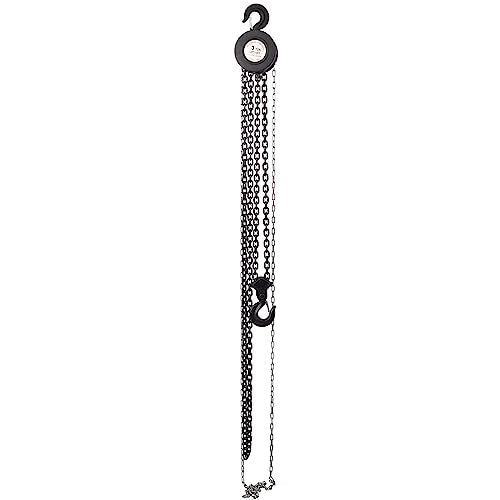 Gecheer Manual Chain Hoist 5-Ton (11000 lbs) Capacity, 10-Foot Lifting Height, Heavy-Duty Steel Construction with Dual Forged Hooks