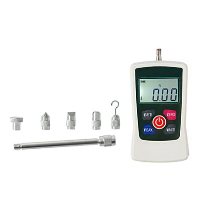 50N Digital Force Gauge Push and Pull Tester Meter with 4 Measurement Units N Kg Lb Oz, Automatic Backlight, Buzzer Alarm Function,1% Accuracy - size: 50N