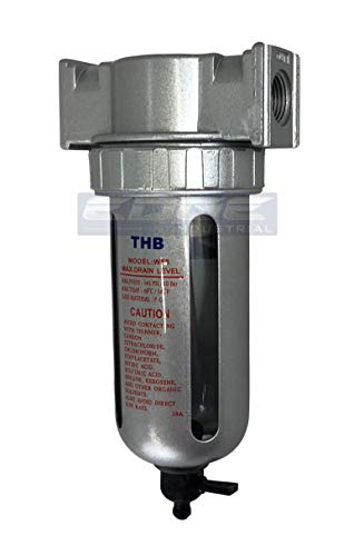 1/2" Particulate filter water trap seperator moisture Compressed Air Compressor - style: 1/2" NPT