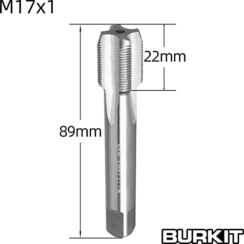 Burkit M17 X 1 Tap and Die Set Right Hand
