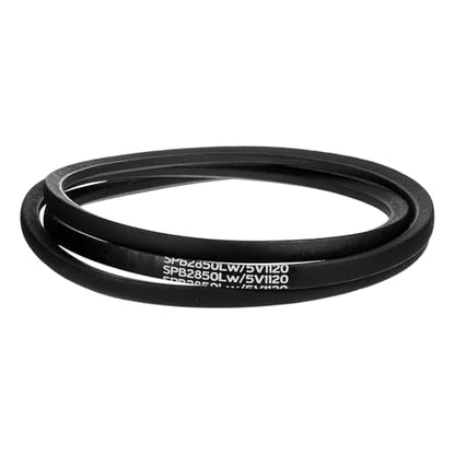 uxcell 5V1120 V-Belt, Classic Wrapped Rubber V-Belt 112" Outside Circumference x 0.62" Width x 0.53" Height for Industrial Machinery Equipment, Black - size: 5V1120