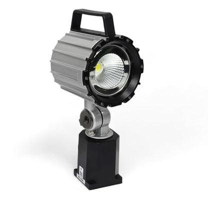 Electrix 8700 Machine Tool LED Light, 4-3/4" Arm Length, 2800 Lumens, 20W, Silver Color, Material of Construction: Steel, Articulating Arm Task Light