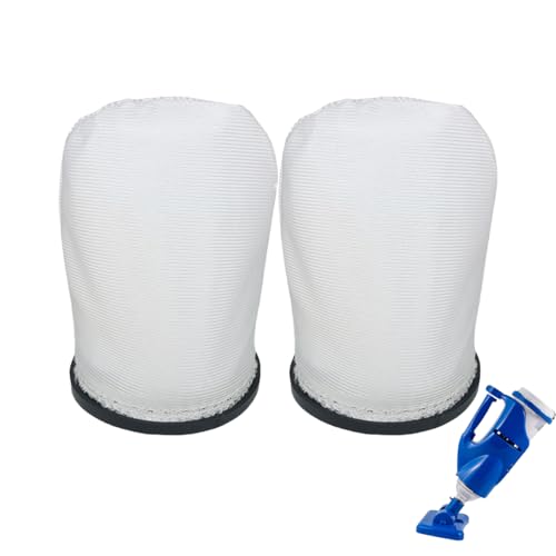 Replacement Sand & Silt Filter Bag for Handheld Pool Vacuum Cleaner - color: black
