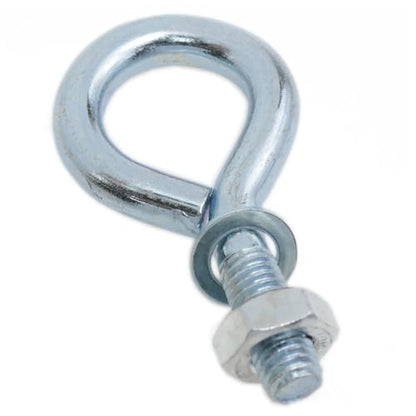 yukata 6 Pack 5/16 x 3/4 Inch Lifting Ring Eye Bolt with Nut and Washer - size: 5/16inch*3/4 Inch