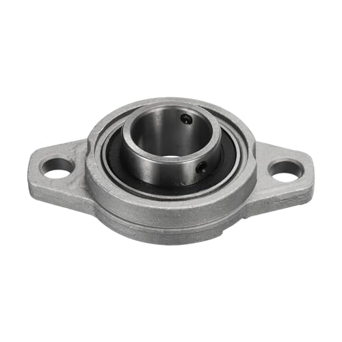 uxcell 4pcs KFL005 Flanged Pillow Block Bearings 25mm Bore, Zinc Alloy Self Aligning Flange Mounted Bearings - size: KFL005
