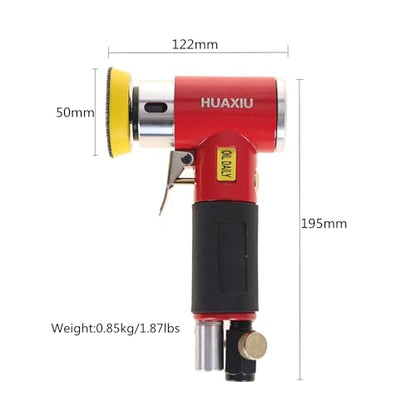 Mini Orbital Sander, High Speed Air Polisher for Auto Body Work & Detailing