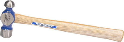 Vaughan 157-30 TC224 Hickory Handle Ball Pein Hammer, 24-Ounce Head