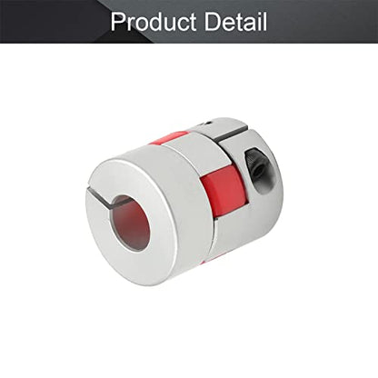 Fielect Shaft Coupling 12.7mm to 12.7mm Bore L35x30D Flexible Coupler Joint for Servo Stepped Motor - size: 12.7mm to 12.7mm Bore L35x30D