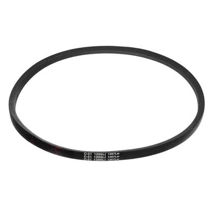 uxcell C51 Drive V-Belt 51 Inch (1295mm) Inner Circumference x 22mm Width x 14mm Height, Rubber V Belt for Power Transmission - size: C51