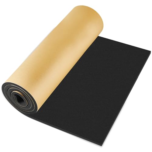 1 Pc 36 x 79 x 1/2 Inch Large Closed Cell Foam, Marine Foam Roll, Black - size: 36 x 79 x 1/2 Inch