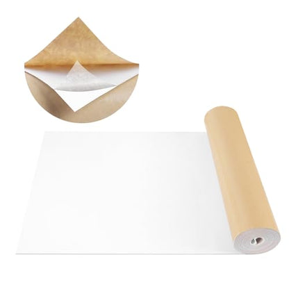 FONUNO Neoprene Foam Padding with Adhesive Closed Cell Foam, White - color: White, size: 12" Wide x 59" Long x 1/16" Thick